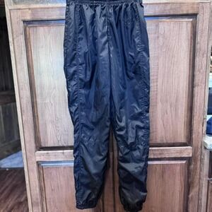 Vintage early RN 6941 Reebok sport black sportswear track pants‎ w/ elastic band